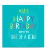 BOY Card Factory Personalised Hello! Card - Happy Birthday One of a Kind