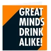 Discount Personalised Hello Munki Card - Great Minds Drink Alike! Any Occasion|Just To Say