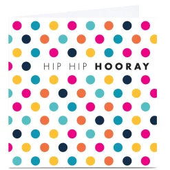 Kids Card Factory Personalised Hello Munki Card - Hip Hip Hooray