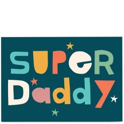 Personalised Hello Munki Card - Super Daddy For Dad|Father's Day