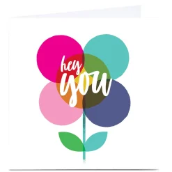 Card Factory Personalised Hello Munki Card - Hey You