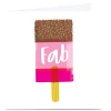 Card Factory Personalised Hello Munki Card - Fab Ice Lolly