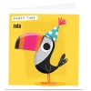 Kids Card Factory Personalised Hello Munki Card - Cute Toucan