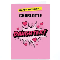 Online Personalised Hello Munki Birthday Card - Daughter Kids For Daughter|Daughter