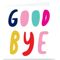 Outlet Personalised Hello Munki Card - Good Bye Premium Square|New Job