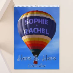 Card Factory Personalised Hers and Hers Calendar 2024-2025 Edition