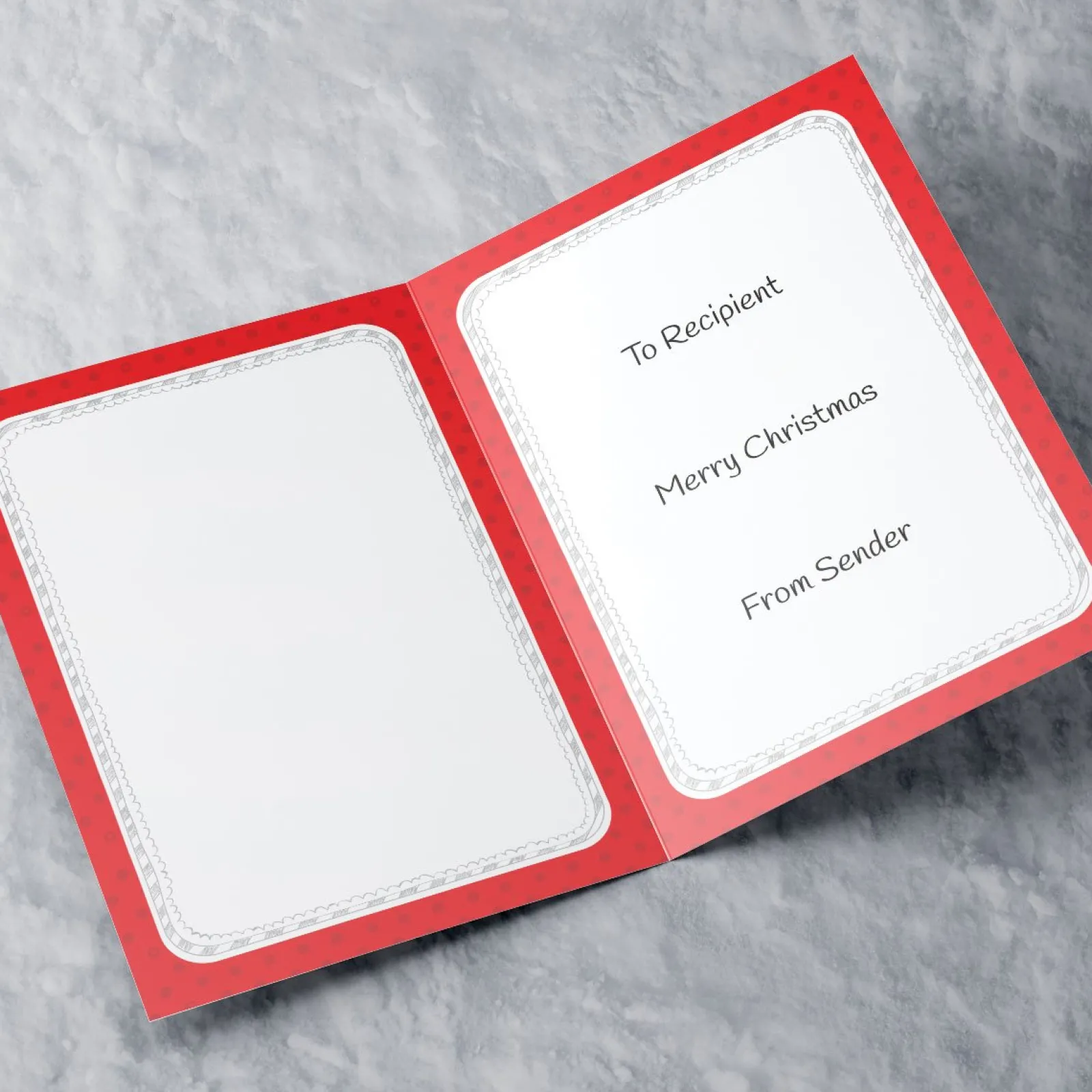 Sale Personalised Hugs Bear Christmas Card - Happy New Year Christmas