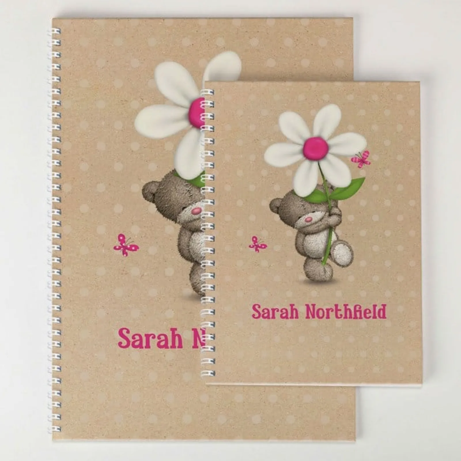 Sale Personalised Hugs Flower Notebook Personalised Notebooks And Stationery|Notebooks & Stationery