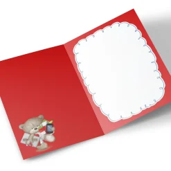 Card Factory Personalised Hugs New Job Card - Bear & Office Supplies