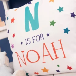 Best Personalised Initial & Name Cushion Kids 1St Birthday|Personalised Cushions