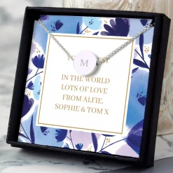Discount Personalised Initial Necklace in a Presentation Box Personalised Jewellery And Keepsakes|Jewellery & Keepsakes