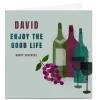 Card Factory Personalised Kerry Spurling Birthday Card - Enjoy the Good Life