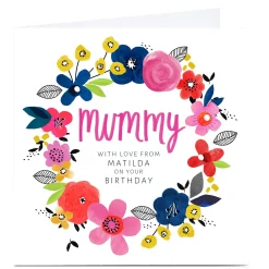 Card Factory Personalised Kerry Spurling Birthday Card - Mummy
