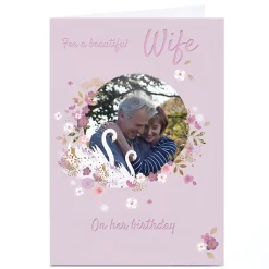 Online Personalised Kerry Spurling Photo Card - Beautiful Wife For Wife|Photo