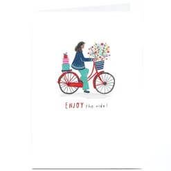 Hot Personalised Kerry Spurling Card - Enjoy the ride! Any Occasion|Congratulations
