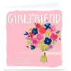 Clearance Personalised Kerry Spurling Birthday Card - Flowers, Girlfriend For Girlfriend|Birthday