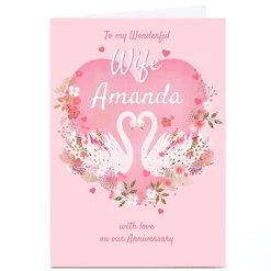 Card Factory Personalised Kerry Spurling Card - Wonderful Wife
