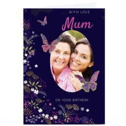Card Factory Personalised Kerry Spurling Photo Card - Mum Upload