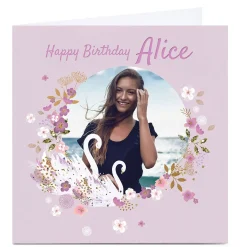 Hot Personalised Kerry Spurling Photo Card - Happy Birthday For Wife|For Sister