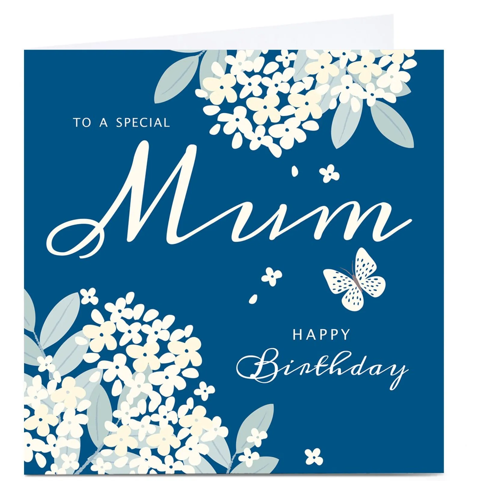 Card Factory Personalised Klara Hawkins Card - Mum Floral