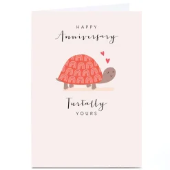 Best Personalised Klara Hawkins Card - Turtally Yours Anniversary