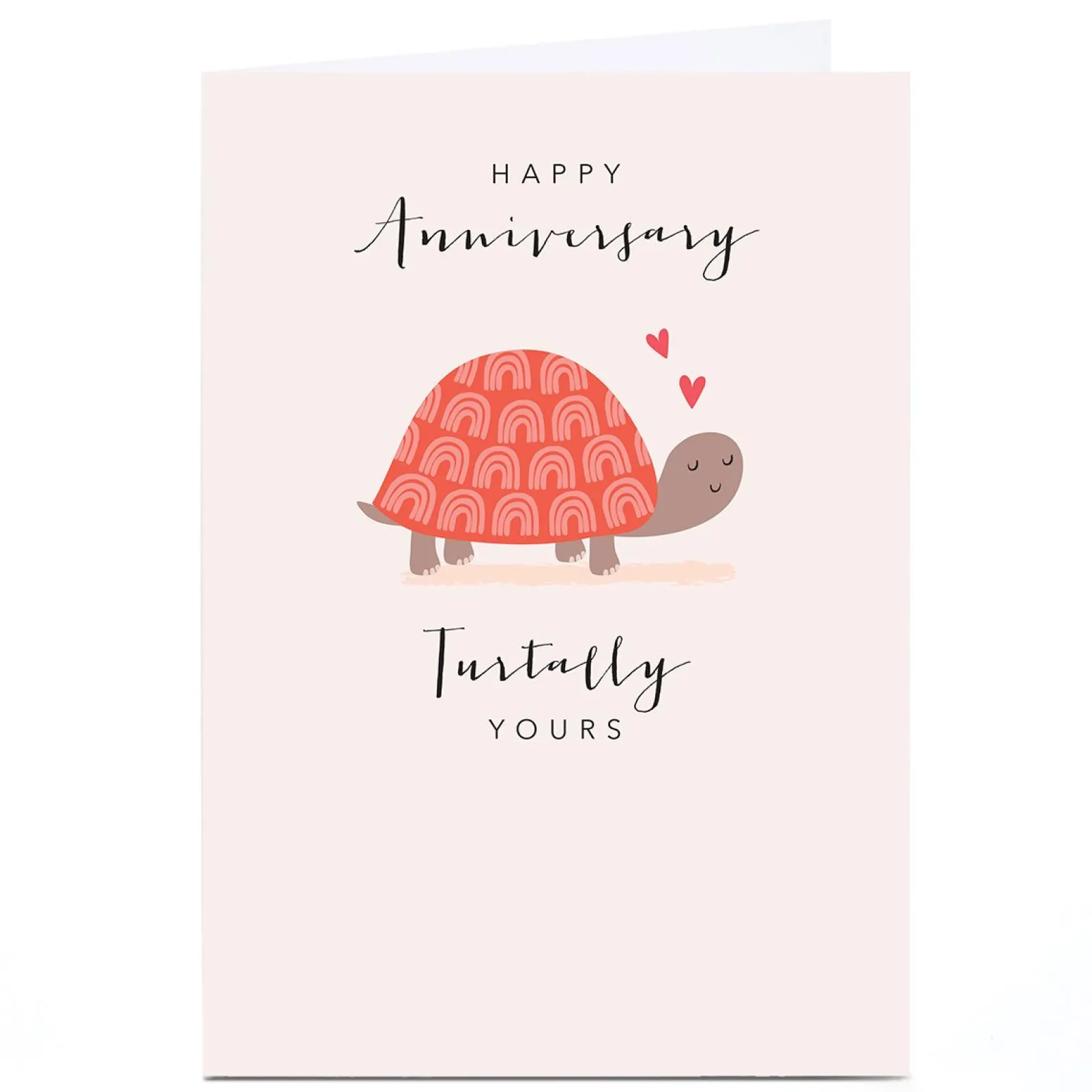 Best Personalised Klara Hawkins Card - Turtally Yours Anniversary