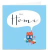 Outlet Personalised Klara Hawkins New Home Card - Blue House New Home