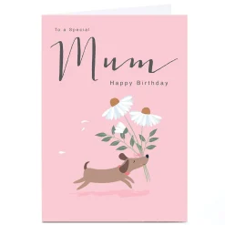 Card Factory Personalised Klara Hawkins Card - Mum Dog