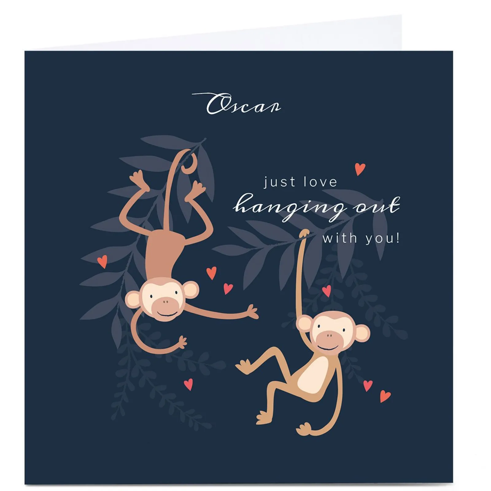 Online Personalised Klara Hawkins Card - Hanging Out With You Any Occasion|Anniversary