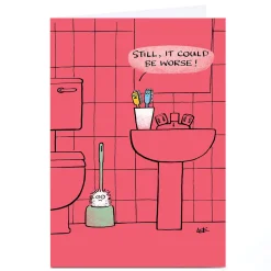 Card Factory Personalised Lee Fearnley Card - Could Be Worse