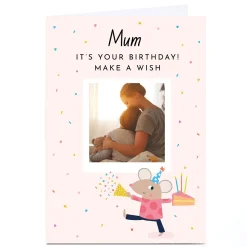 Best Personalised Lemon & Sugar Photo Card - Make A Wish Kids For Wife|For Mum