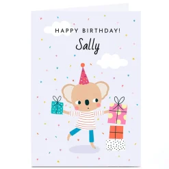 Kids Card Factory Personalised Lemon & Sugar Card - Happy Birthday