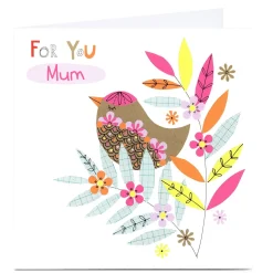 Card Factory Personalised Lindsay Loves To Draw Card - For You, Bird