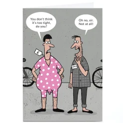 Card Factory Personalised Little Horse Card - Cycle Shop