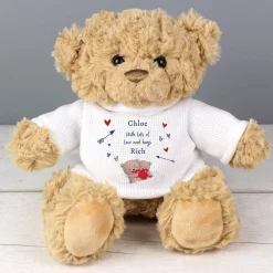 Kids Card Factory Personalised Love & Hugs Teddy Bear