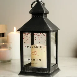 Discount Personalised Love Heart Light-Up Black Lantern Kids Personalised Jewellery And Keepsakes|Jewellery & Keepsakes
