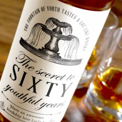 Personalised Malt Whisky - Fountain Of Youth 60 60Th Birthday|Gifts For Him