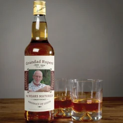 Outlet Personalised Malt Whisky - Classic Grandad Photo Gifts|Gifts For Him