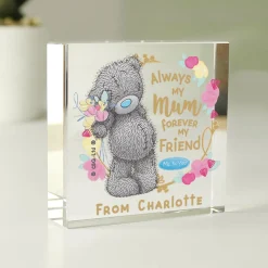 Card Factory Personalised Me To You Forever My Friend Crystal Token