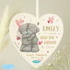 Card Factory Personalised Me To You Hold You Forever Wooden Heart Decoration
