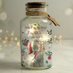 Card Factory Personalised Me To You Tatty Teddy Cosy Winter LED Jar