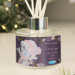 Hot Personalised Me To You Tatty Teddy Cosy Winter Diffuser Scented Candles|Christmas Gifts