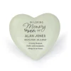 Card Factory Personalised Memorial Heart Ornament - In Loving Memory