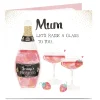 Outlet Personalised Mother's Day Card - Let's Raise A Glass To You For Mum|Any Occasion