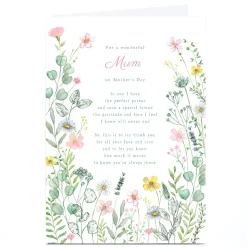 Best Personalised Mother's Day Card - Perfect Parent and Special Friend, Mum Mother's Day