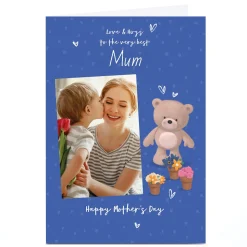Card Factory Personalised Mother's Day Card - HUGS - Love and Hugs Male