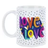 Card Factory Personalised Mug - Love is Love