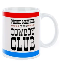 New Personalised Mug - Proud Member of the Cowboy Club Personalised Mugs|Mugs