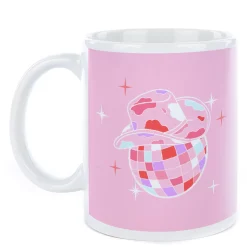 Card Factory Personalised Mug - Western Disco, Cowboy Hat Disco Ball