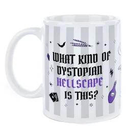 Kids Card Factory Personalised Mug - What Kind of Dystopian Hellscape is This